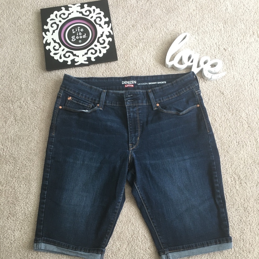 COPY - Denizen Levi Brand Bermuda Jean shorts